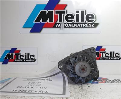 [GYÁRI BONTOTT] BMW - GENERÁTOR -  34-90 A - 5-ÖS ; 7-ES / E34 ; E32 - 3.0i ; 3.5i - BOSCH CIKKSZÁM: 0 120 469 775 